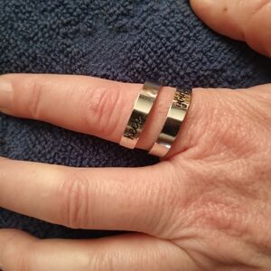 Silver Inspirational Rings